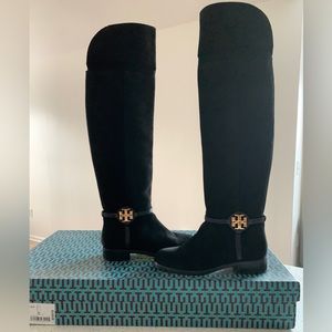 Tory Burch Miller Over the Knee Suede Boots